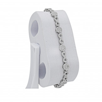 Infinity Clusters Bracelet - Adjustable 18cm to 24cm
