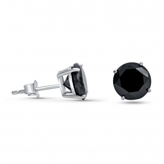 Enigmatic Abyss Black Tourmaline Earrings