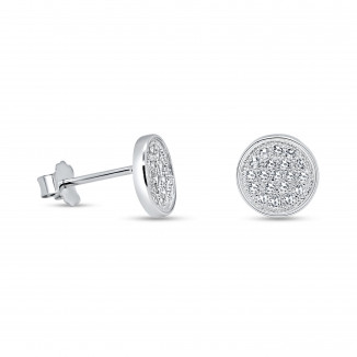 Sparkling Orb Stud Earrings
