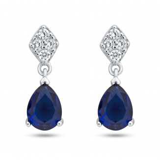 Sapphire Serenade Earrings