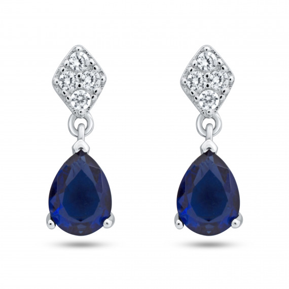 Sapphire Serenade Earrings