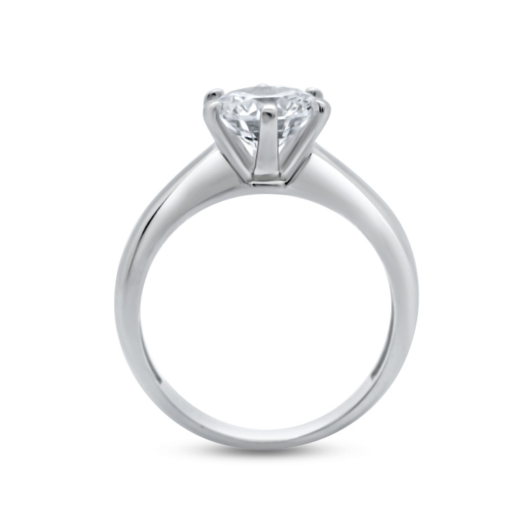Moonlit Bliss Solitaire Engagement Ring