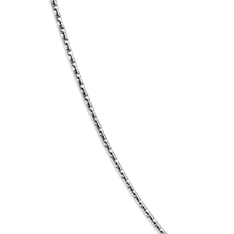 Diamond Cut Extra thin Snake Chain