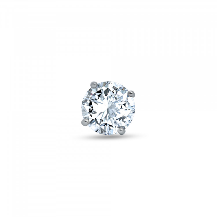 Masculine Charisma 3.5mm Round Stud - For Him