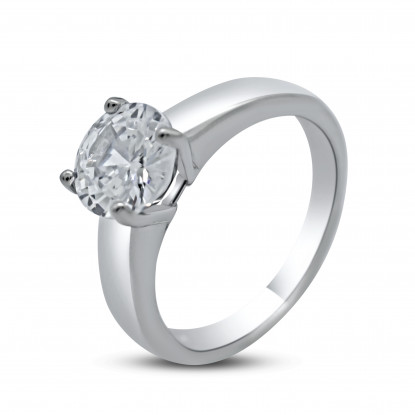 Regal Reflection Engagement Ring - For Him