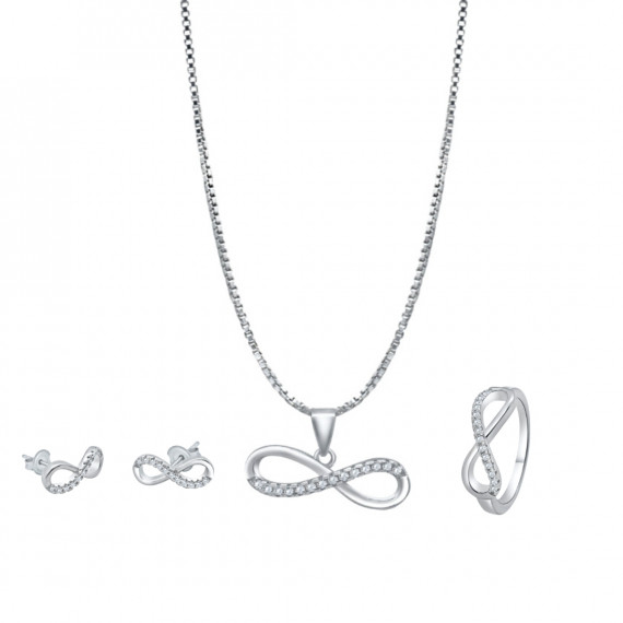 Infinity  -  Limited Edition Sterling Silver Jewellery Set