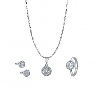 Midnight -  Limited Edition Sterling Silver Jewellery Set